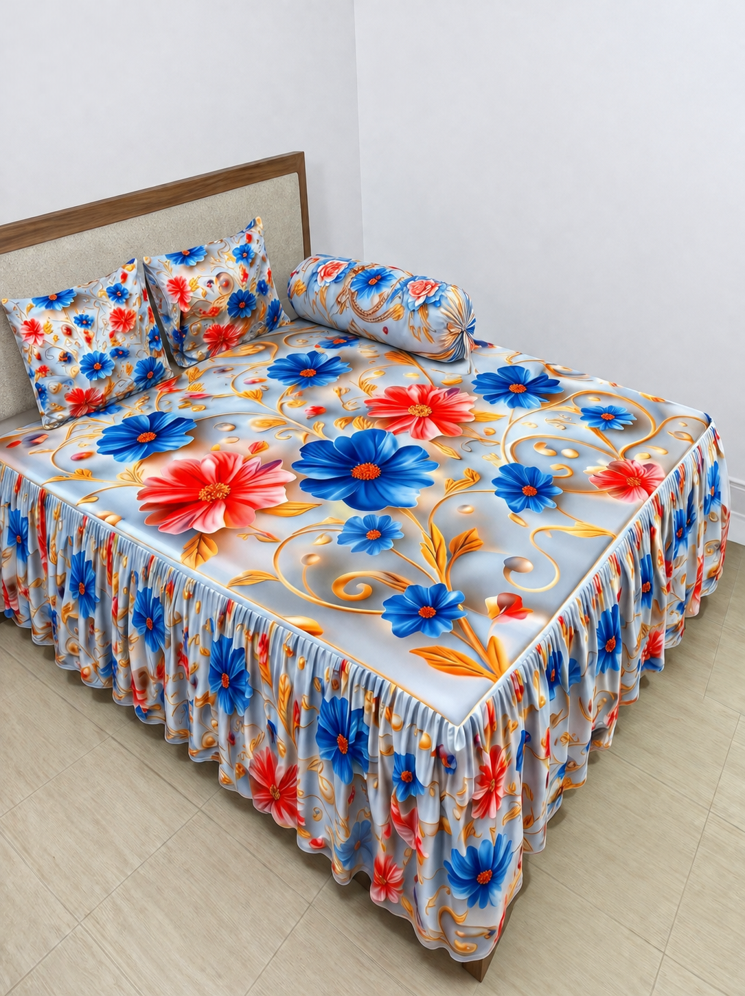 3D প্রিন্টের ওয়াটারপ্রুফ কুচি বেডশীট=92